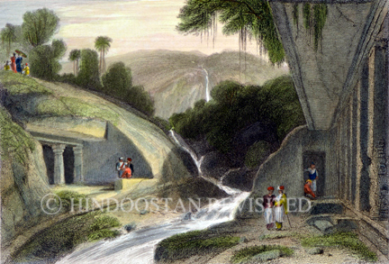 /data/Original Prints/Topography Views, City Views, Landscapes/THE UPPER CAVES SALSETTE (OLD BOMBAY).jpg